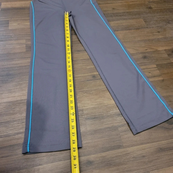 FILA SPORT Workout Leggings Activewear Gray Blue Sports Gym Girls Size L 14 - Picture 8 of 8